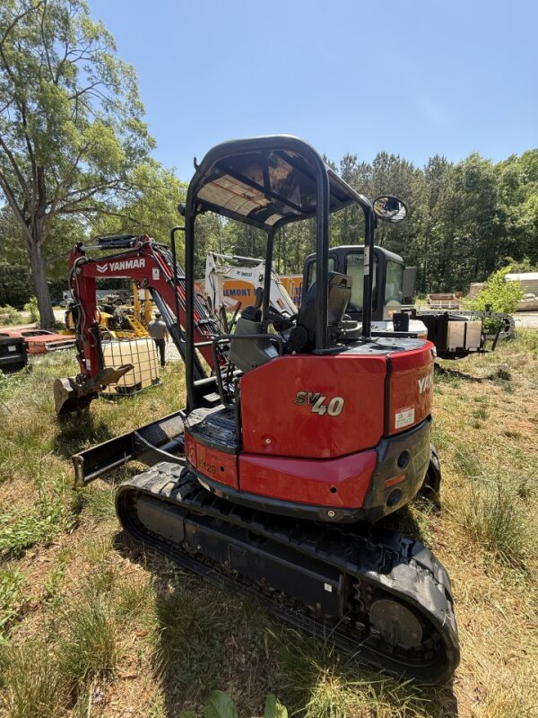 2022 Yanmar SV40 Mini Excavator