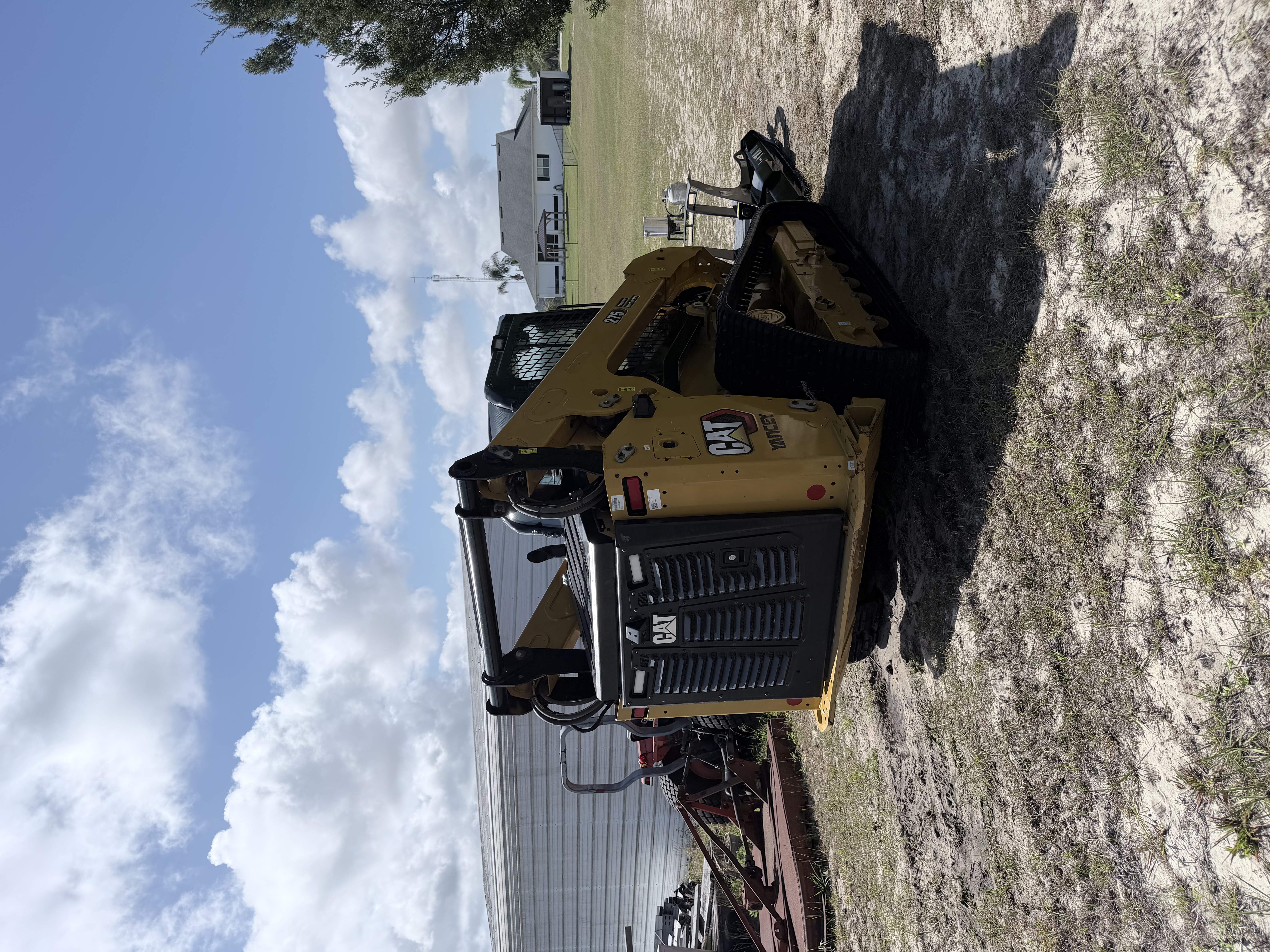 2025 Caterpillar 275 HF Compact Track Loader + BRX318 Brush Cutter